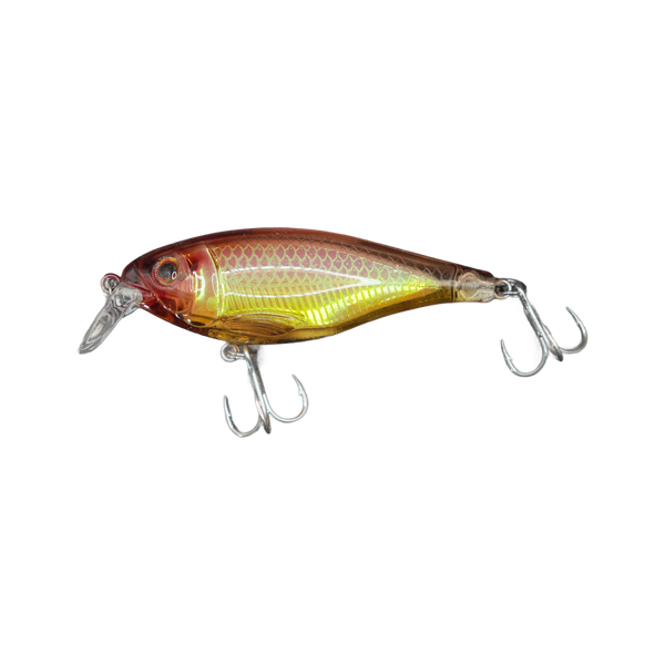 JR Wake bait — Style A — Copper Chartreuse