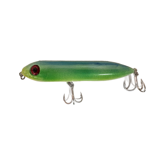 JR Walking bait — Cigar — Blue Chartreuse