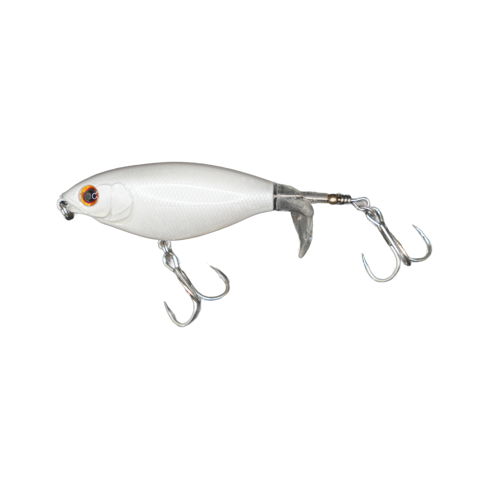 JR Prop bait — Standard — Bleeding Pearl