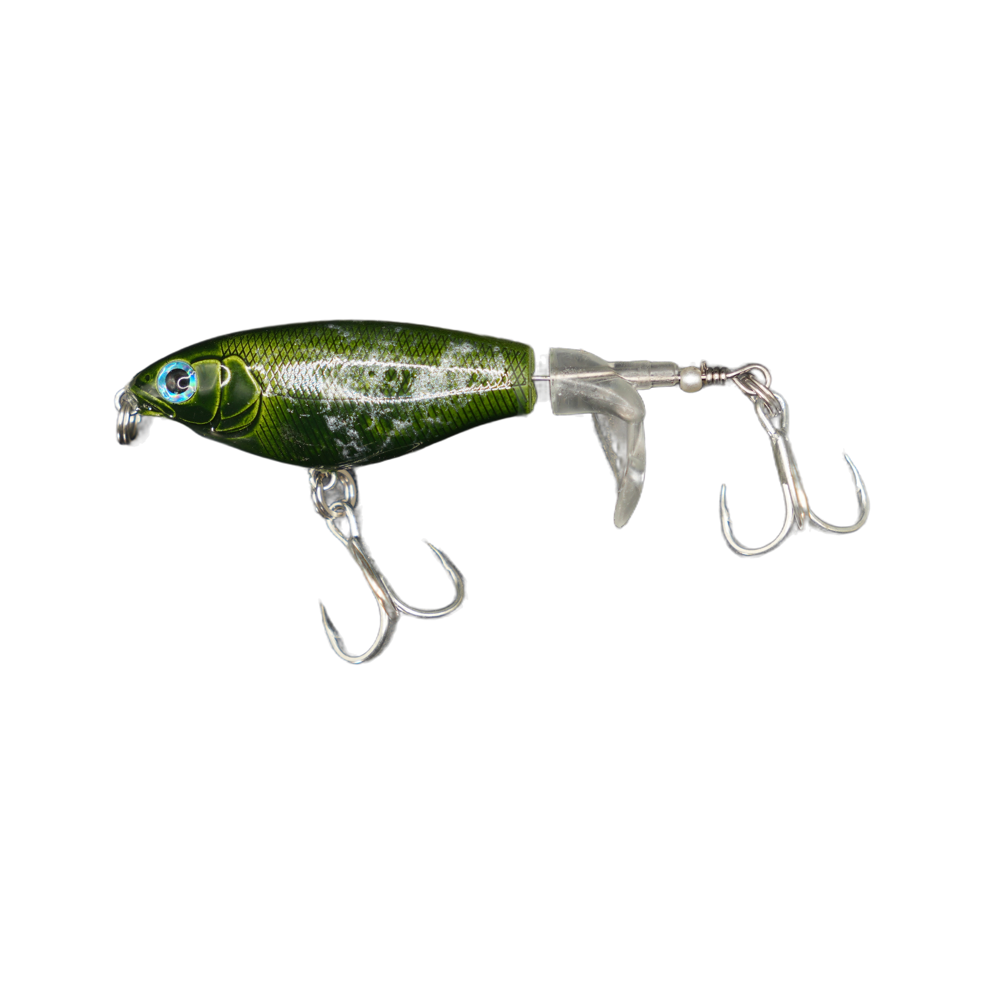 JR Prop bait — Standard — Green Ghost