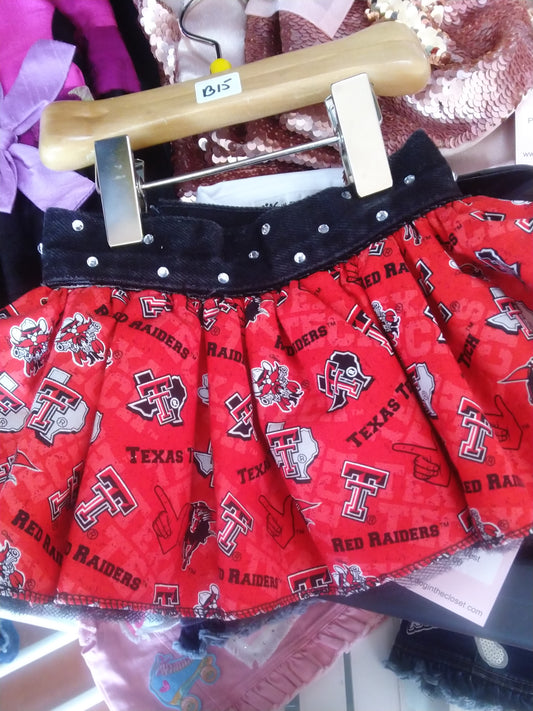 texas tech skirt