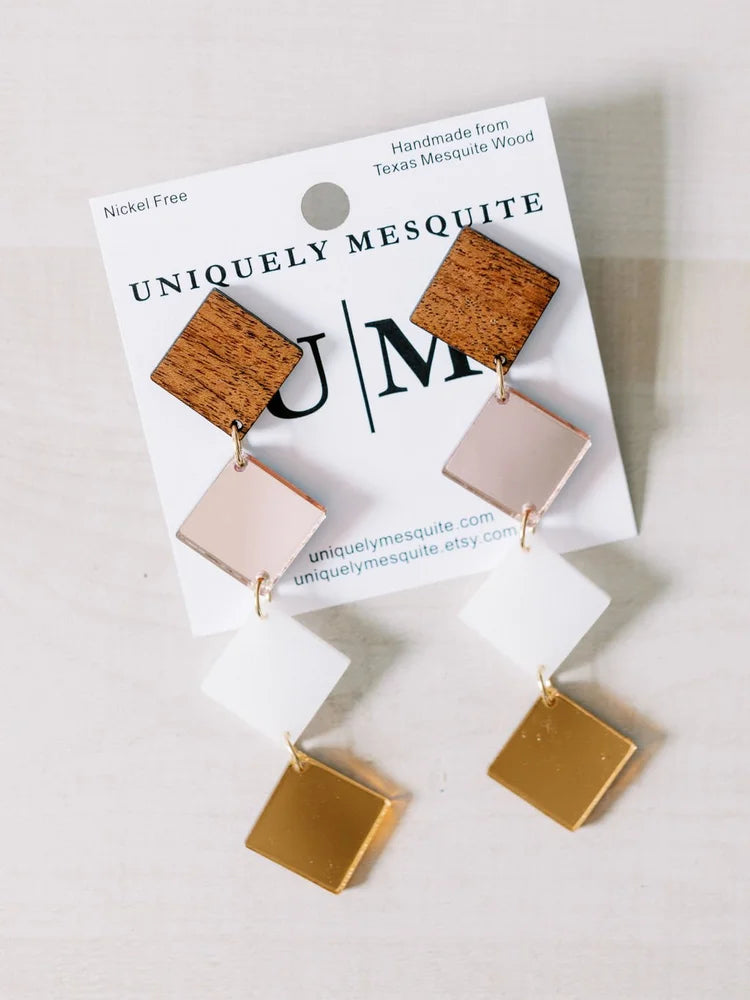 Cascading Diamond Earrings