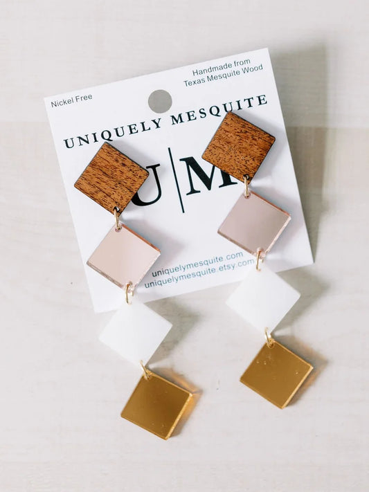 Cascading Diamond Earrings